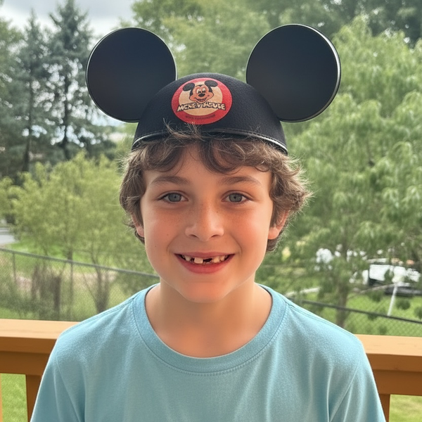 Vintage Mickey Mouse Black Ears Walt Disney Company USA New