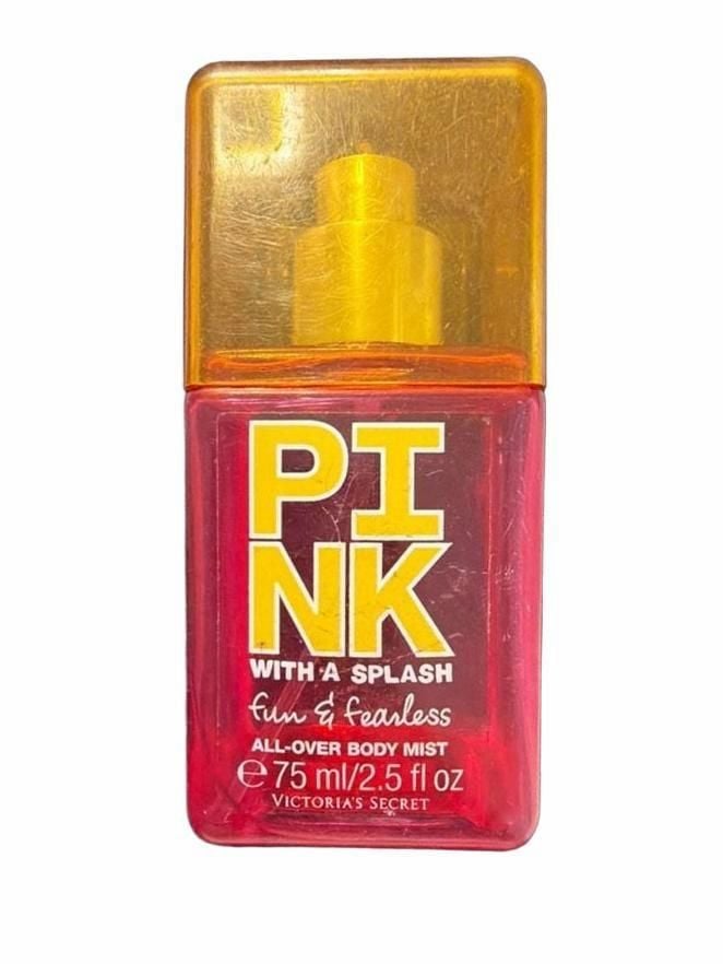 Victoria's Secret PINK With A Splash Fun & Fearless All-Over Body Mist 2.5 fl oz 1