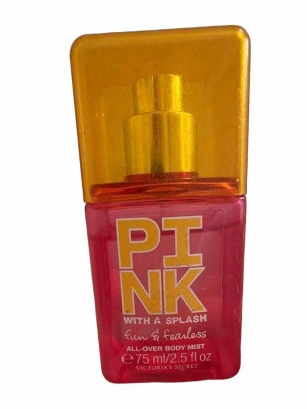 Victoria's Secret PINK With A Splash Fun & Fearless All-Over Body Mist 2.5 fl oz 2