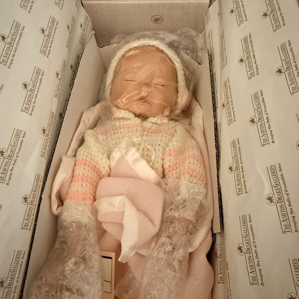 Ashton-Drake Galleries Newborn Doll Miracle of Life Collection Yolanda Bello