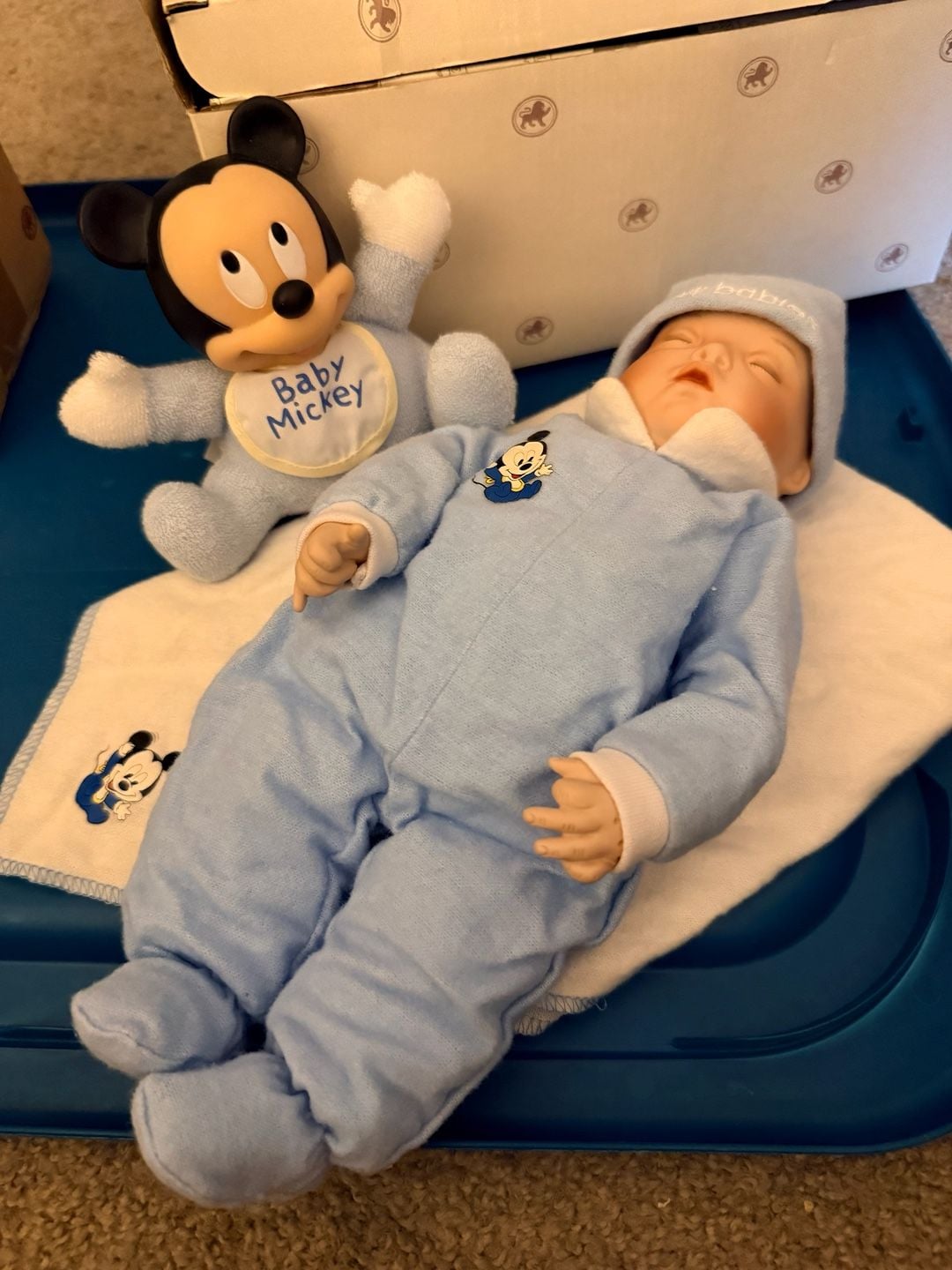 The Ashton-Drake Galleries Baby Mickey Disney Babies Porcelain Doll 3