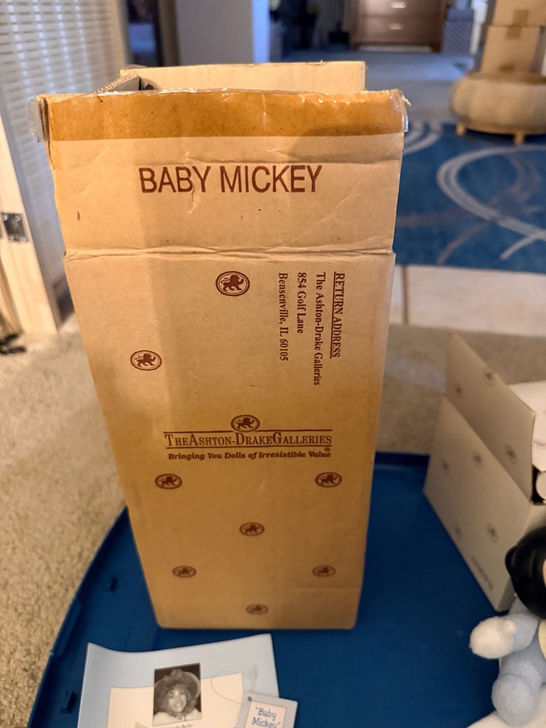 The Ashton-Drake Galleries Baby Mickey Disney Babies Porcelain Doll 5