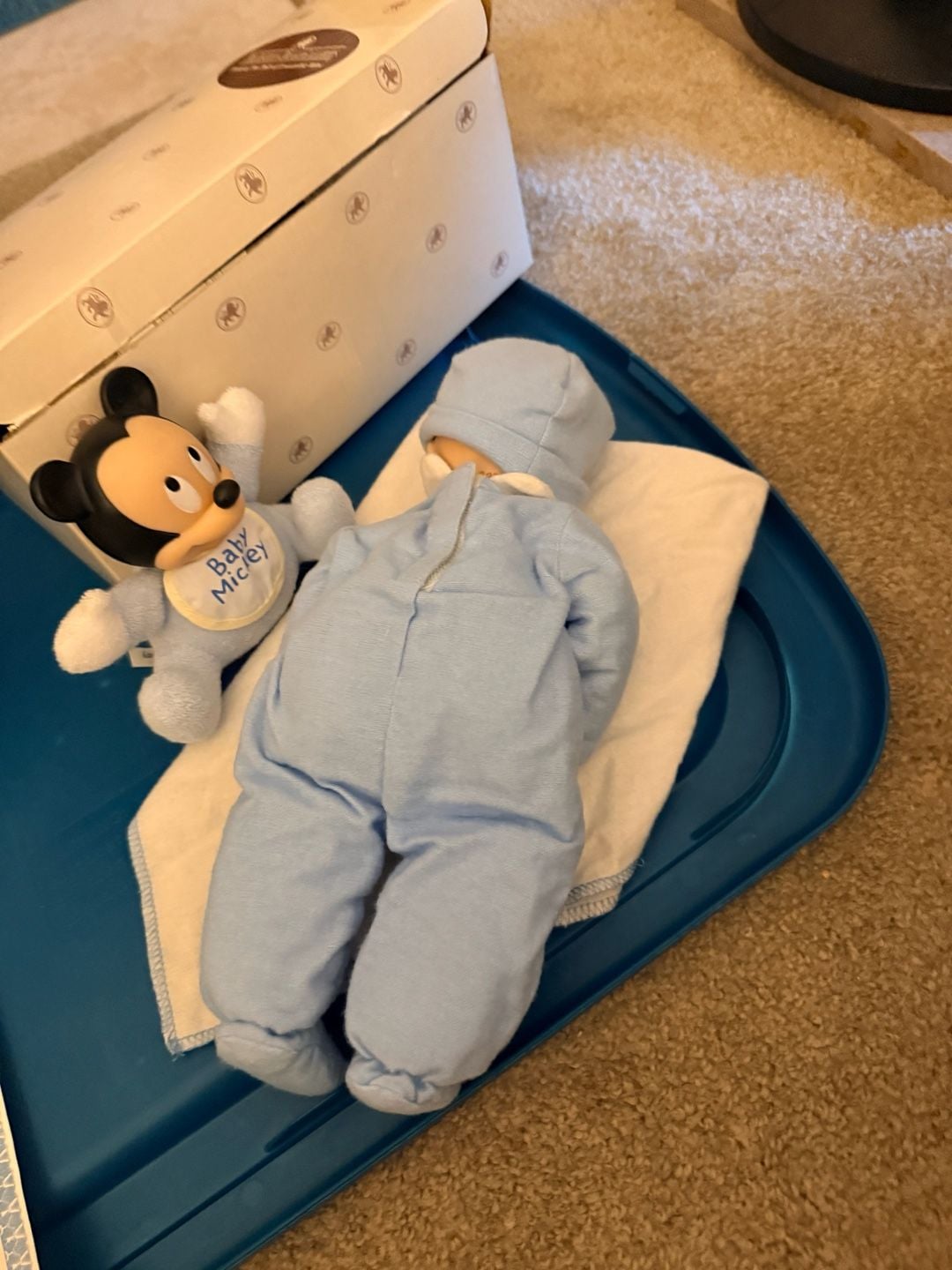 The Ashton-Drake Galleries Baby Mickey Disney Babies Porcelain Doll 7