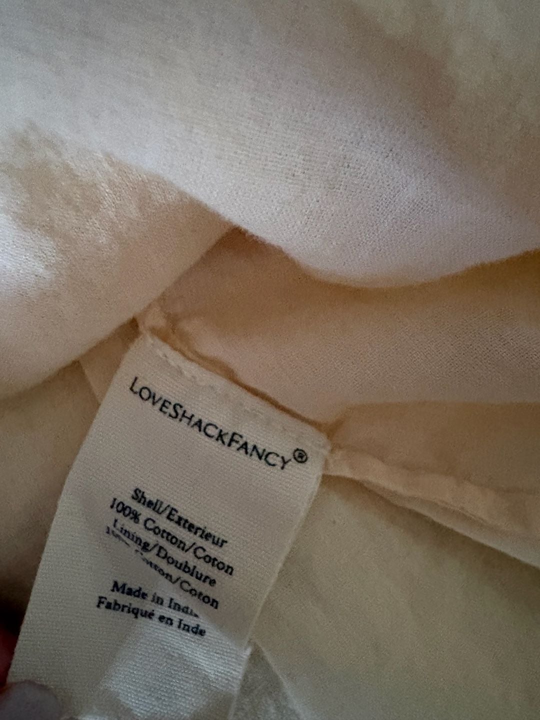 LoveShackFancy Cove Lace Eyelets Cotton Mini Skirt Ivory 4