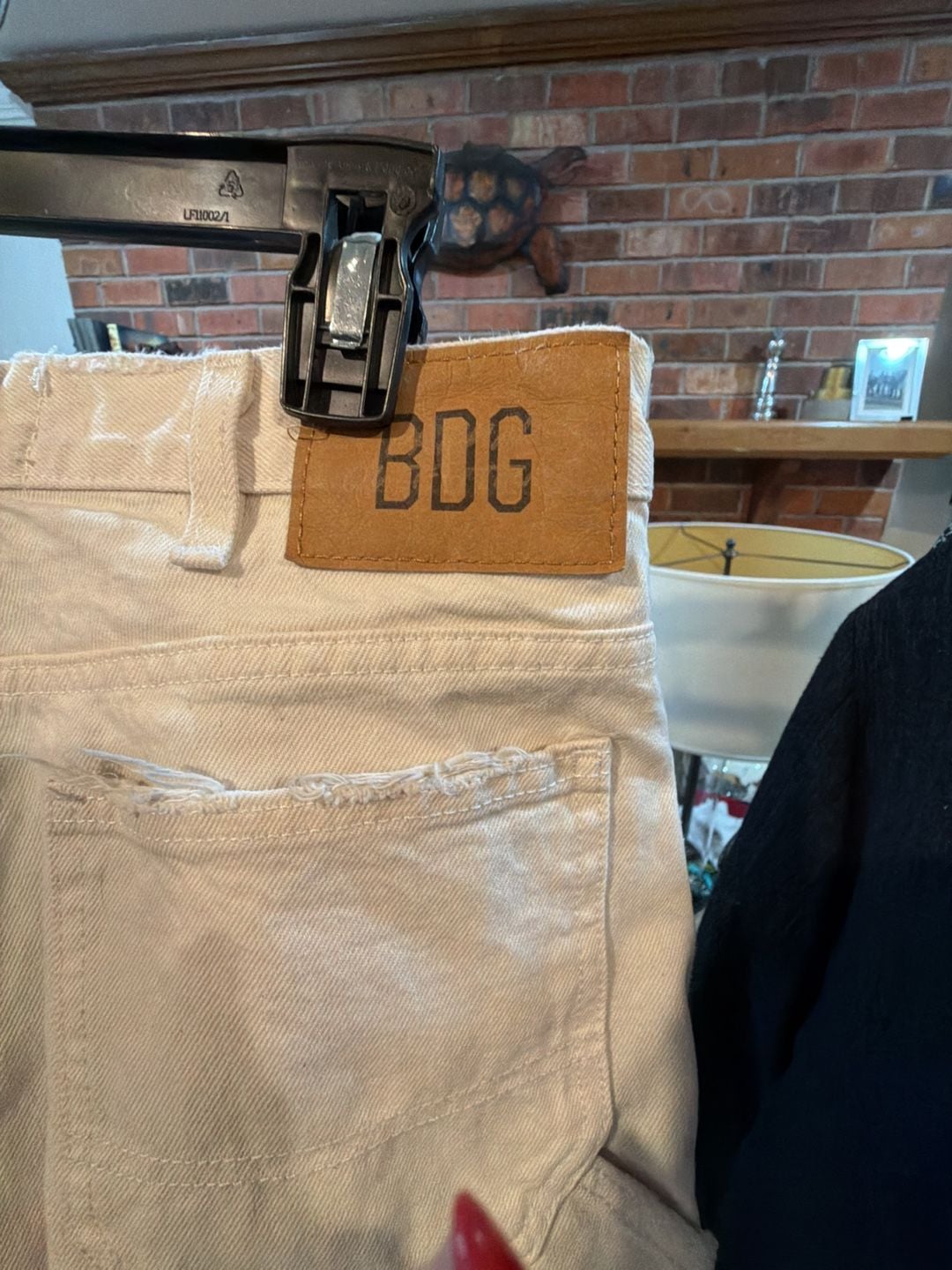 BDG Urban Outfitters Beige Canvas Carpenter Pants Utility Jeans 6