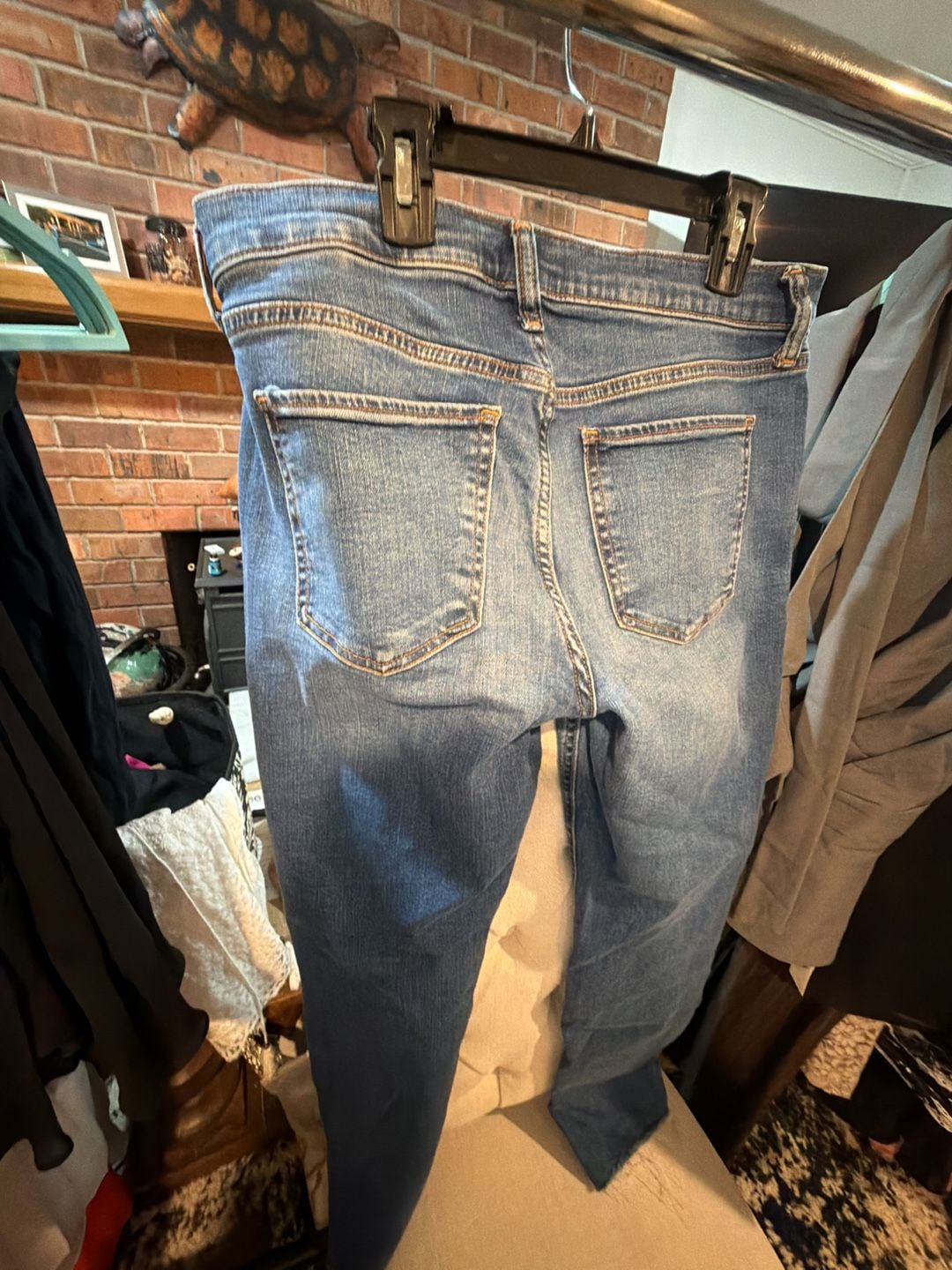 Banana Republic Mid-Rise Slim Blue Denim Jeans Size 29/8 5