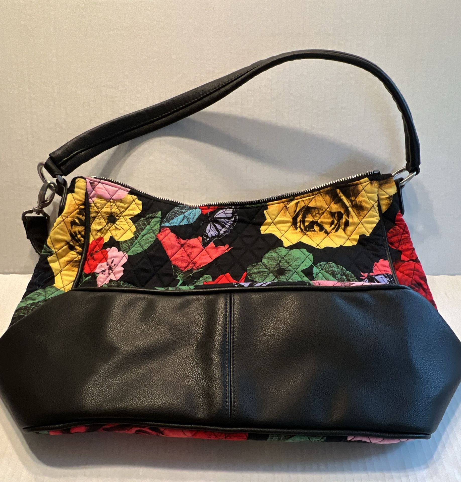 Vera Bradley Havana Rose Vivian Hobo Bag 4