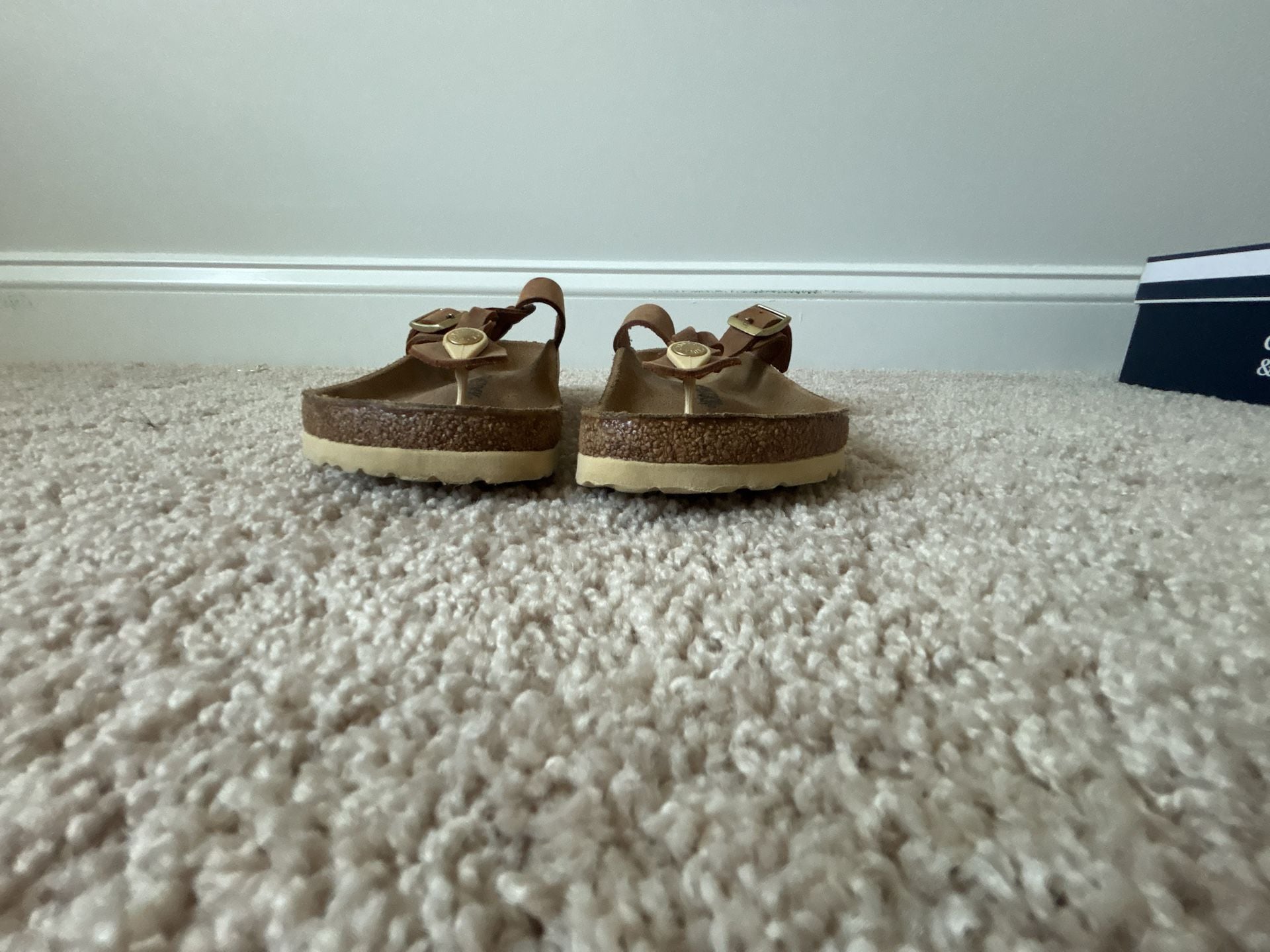 Birkenstock Women's Gizeh Braided Leather Sandals Size 37 6