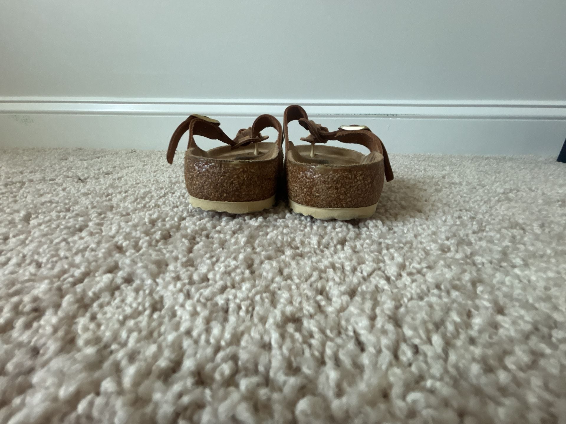 Birkenstock Women's Gizeh Braided Leather Sandals Size 37 7