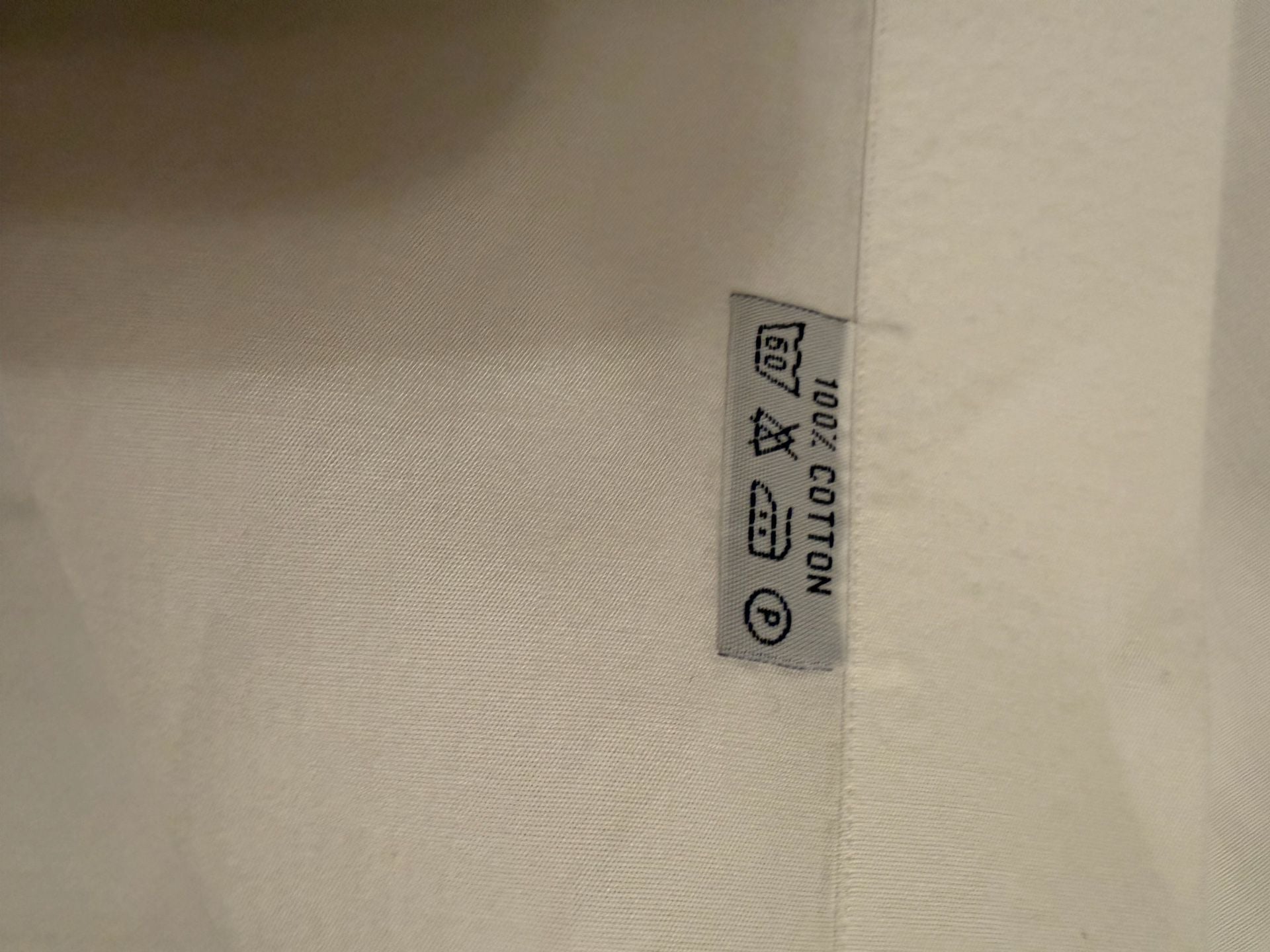 Brioni Barneys New York White Long Sleeve Dress Shirt 100% Cotton Made In Italy 4