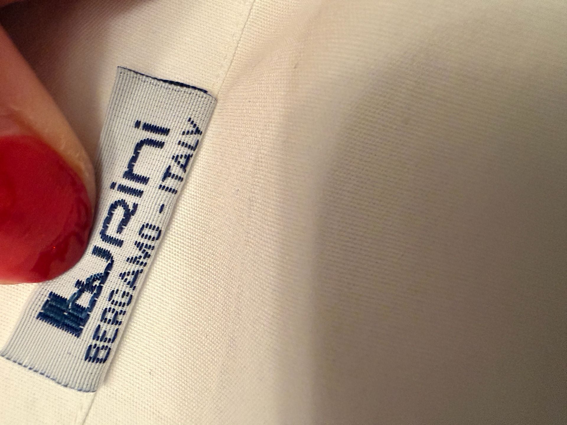 Brioni Barneys New York White Long Sleeve Dress Shirt 100% Cotton Made In Italy 5