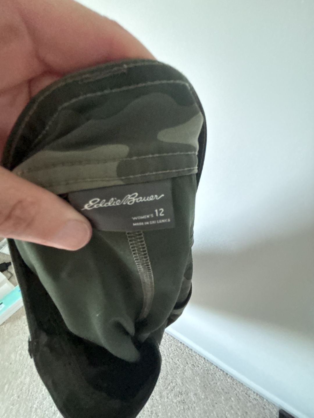 Eddie Bauer Women's Adventurer 2.0 Skort Size 12 Green Camouflage 3
