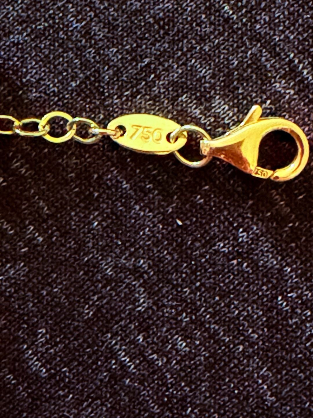 18K Tri-Color Gold Heart Charm Bracelet Solid/ Open Hearts Brand New 750 Stamped 4