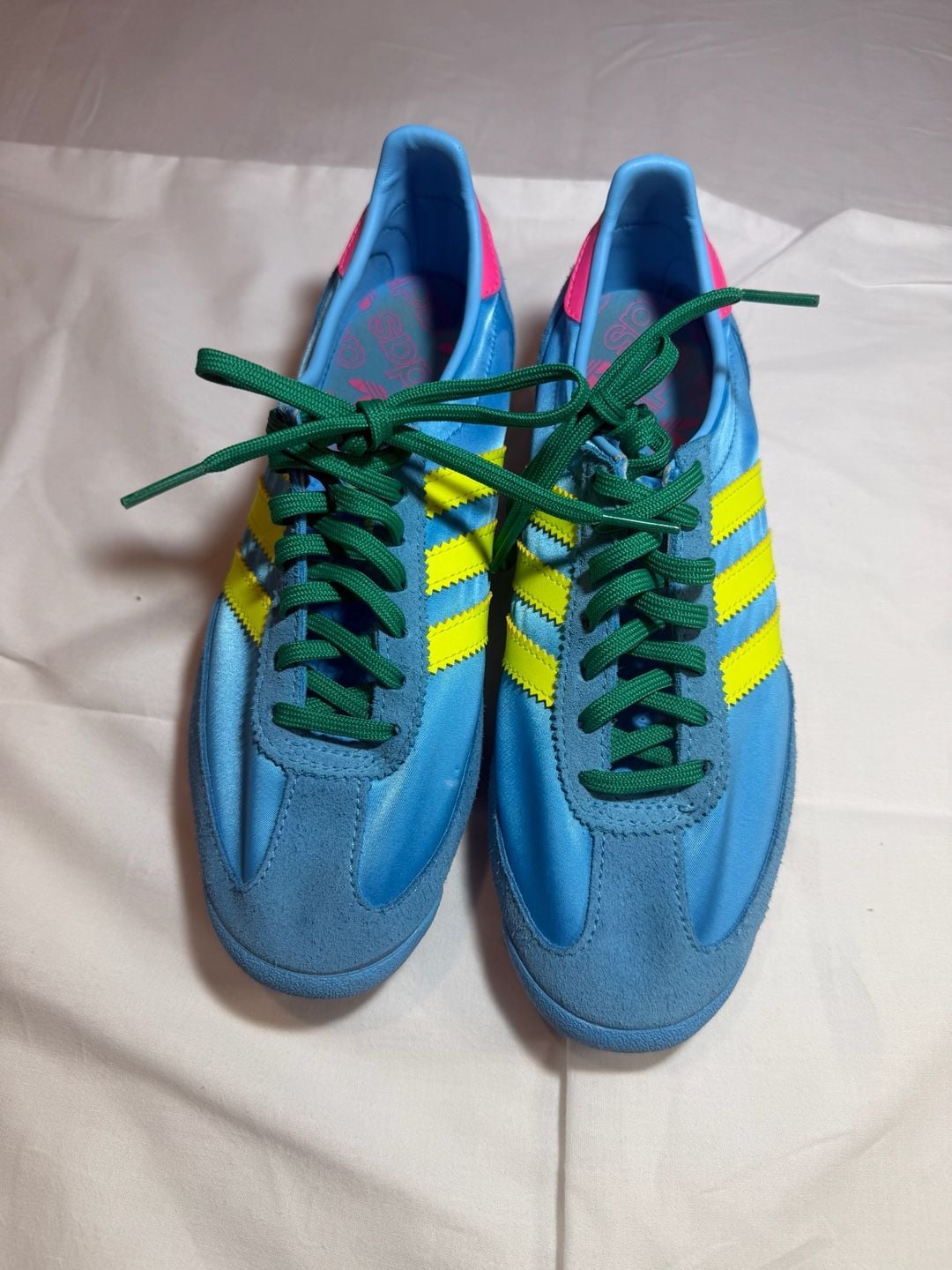 Adidas SL 72 RS Clear Sky Blue Green Pink Sneakers JH5099 2