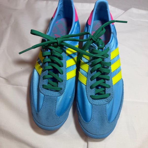 Adidas SL 72 RS Clear Sky Blue Green Pink Sneakers JH5099