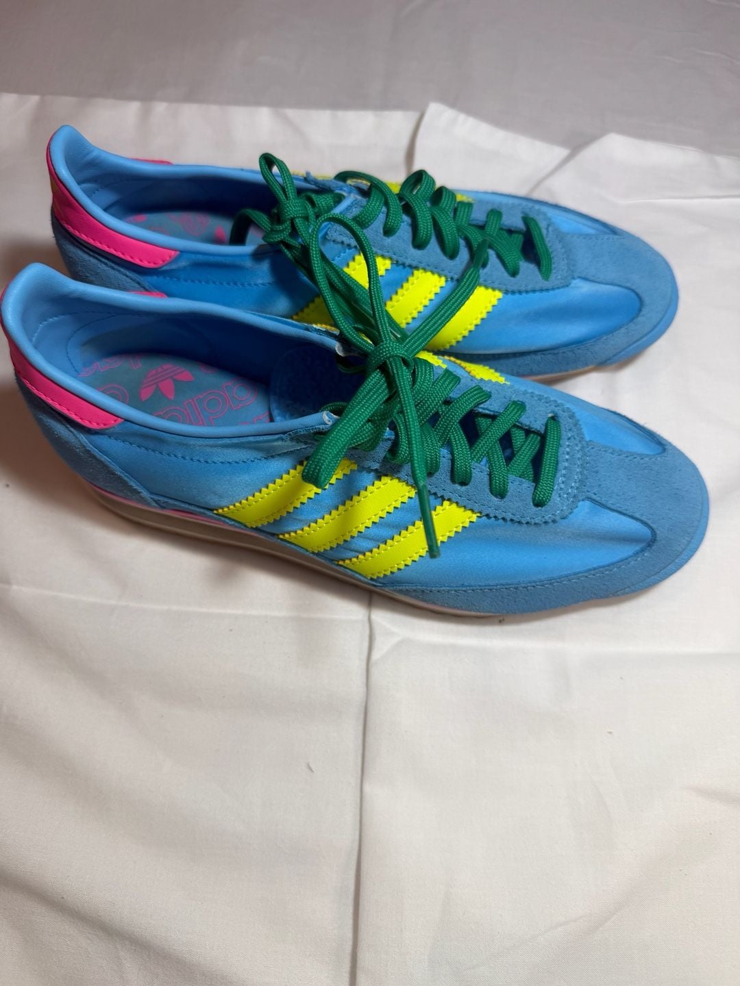 Adidas SL 72 RS Clear Sky Blue Green Pink Sneakers JH5099 5