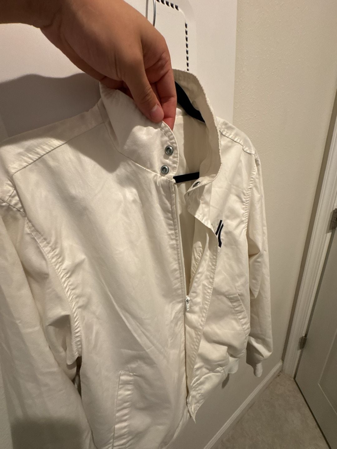 Vintage Swingster New York Yankees White Full-Zip Jacket Medium Made in USA 6