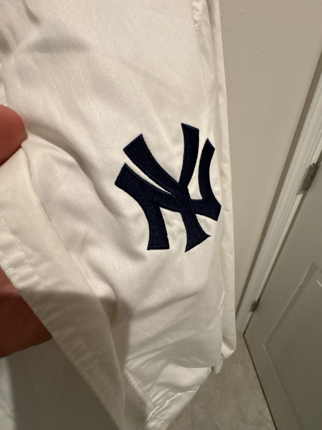 Vintage Swingster New York Yankees White Full-Zip Jacket Medium Made in USA 7