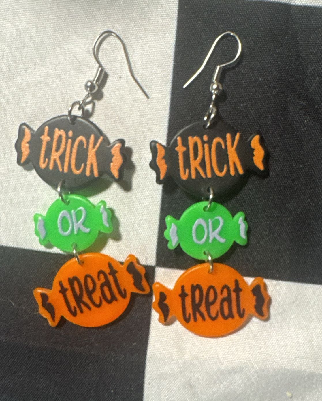 Halloween Trick Or Treat Statement Earrings Set 5