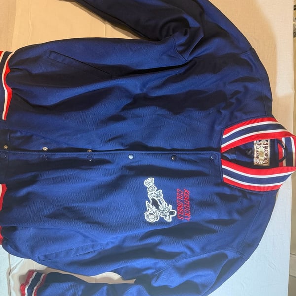 Hardwood Classics Kentucky Colonels NBA Throwback Bomber Jacket Size 3XL
