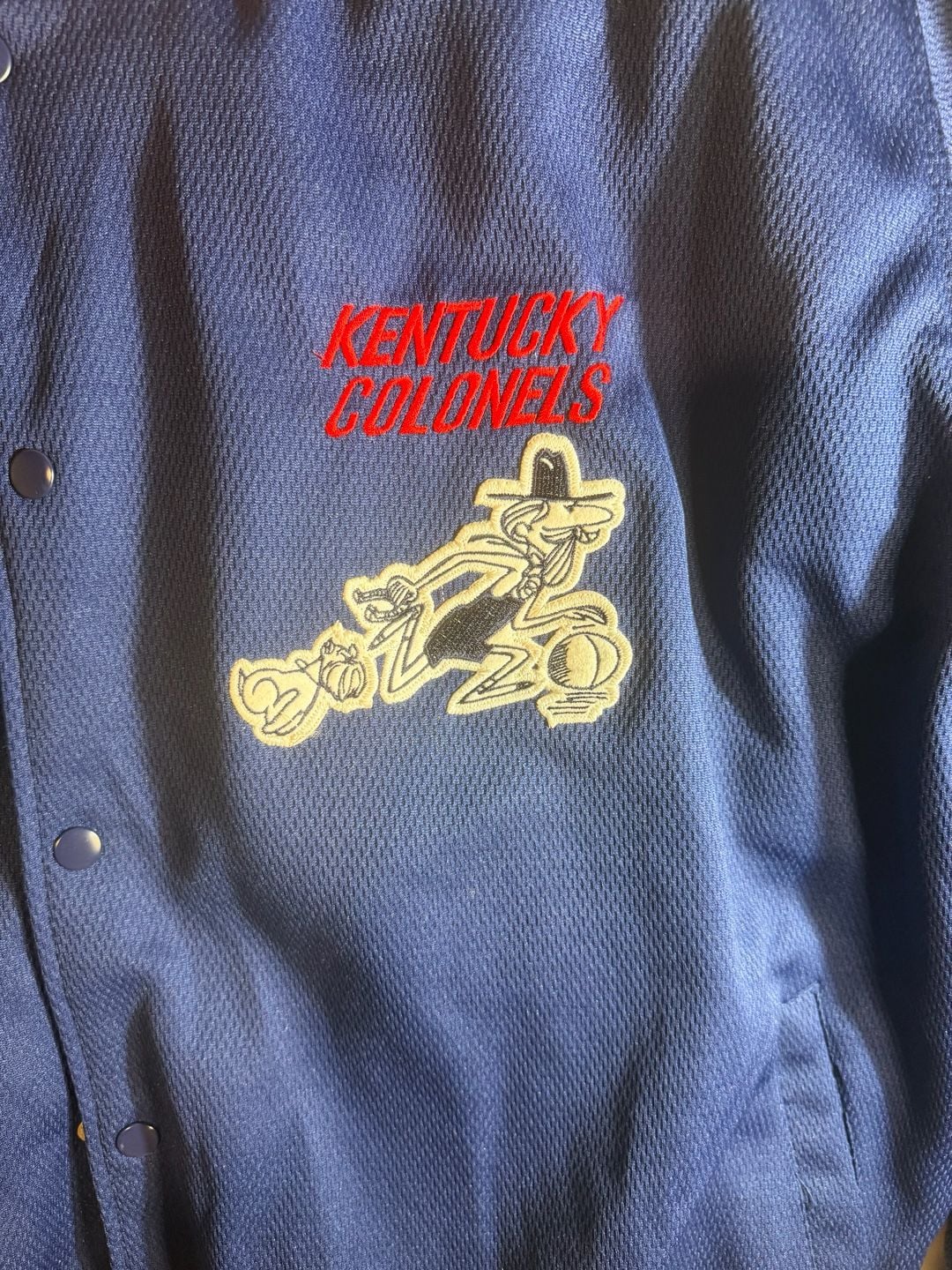 Hardwood Classics Kentucky Colonels NBA Throwback Bomber Jacket Size 3XL 4