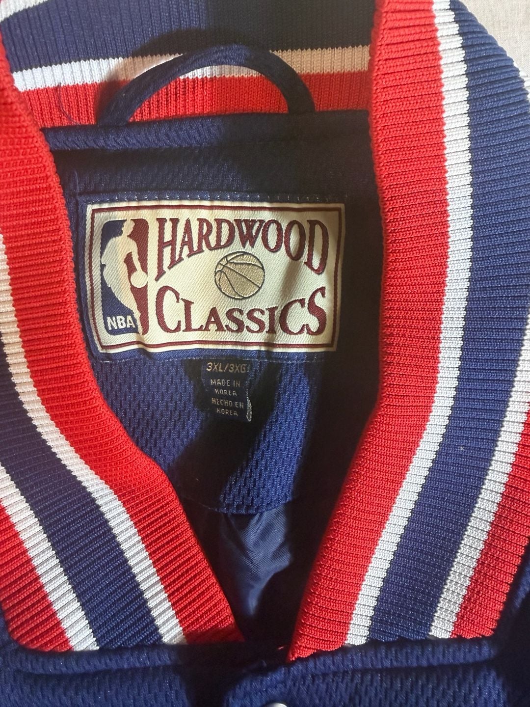 Hardwood Classics Kentucky Colonels NBA Throwback Bomber Jacket Size 3XL 5