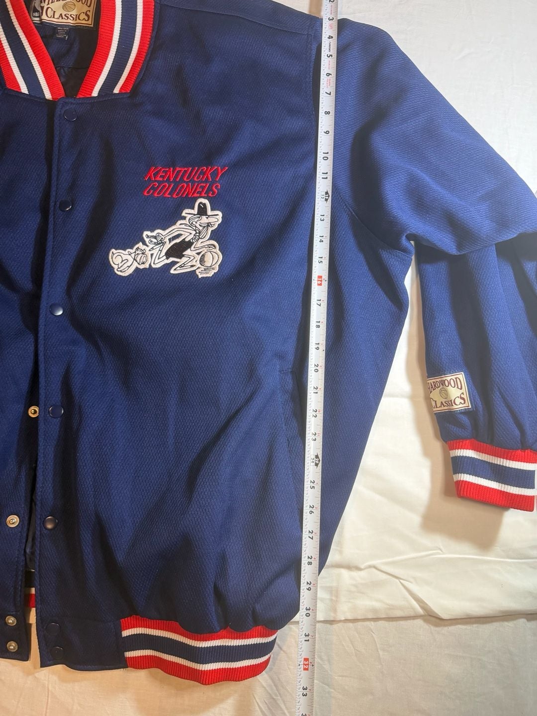 Hardwood Classics Kentucky Colonels NBA Throwback Bomber Jacket Size 3XL 6