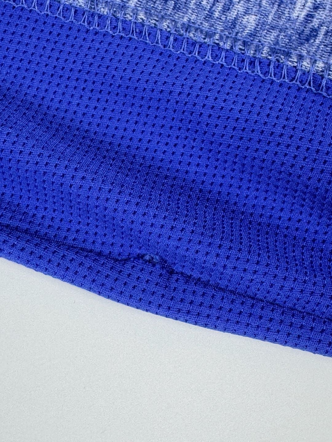 Puma Women's Blue Heather Full Zip Athletic Jacket with Thumbholes Size L 5