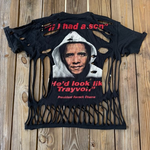 Port & Company Custom Distressed Slashed Graphic T-Shirt