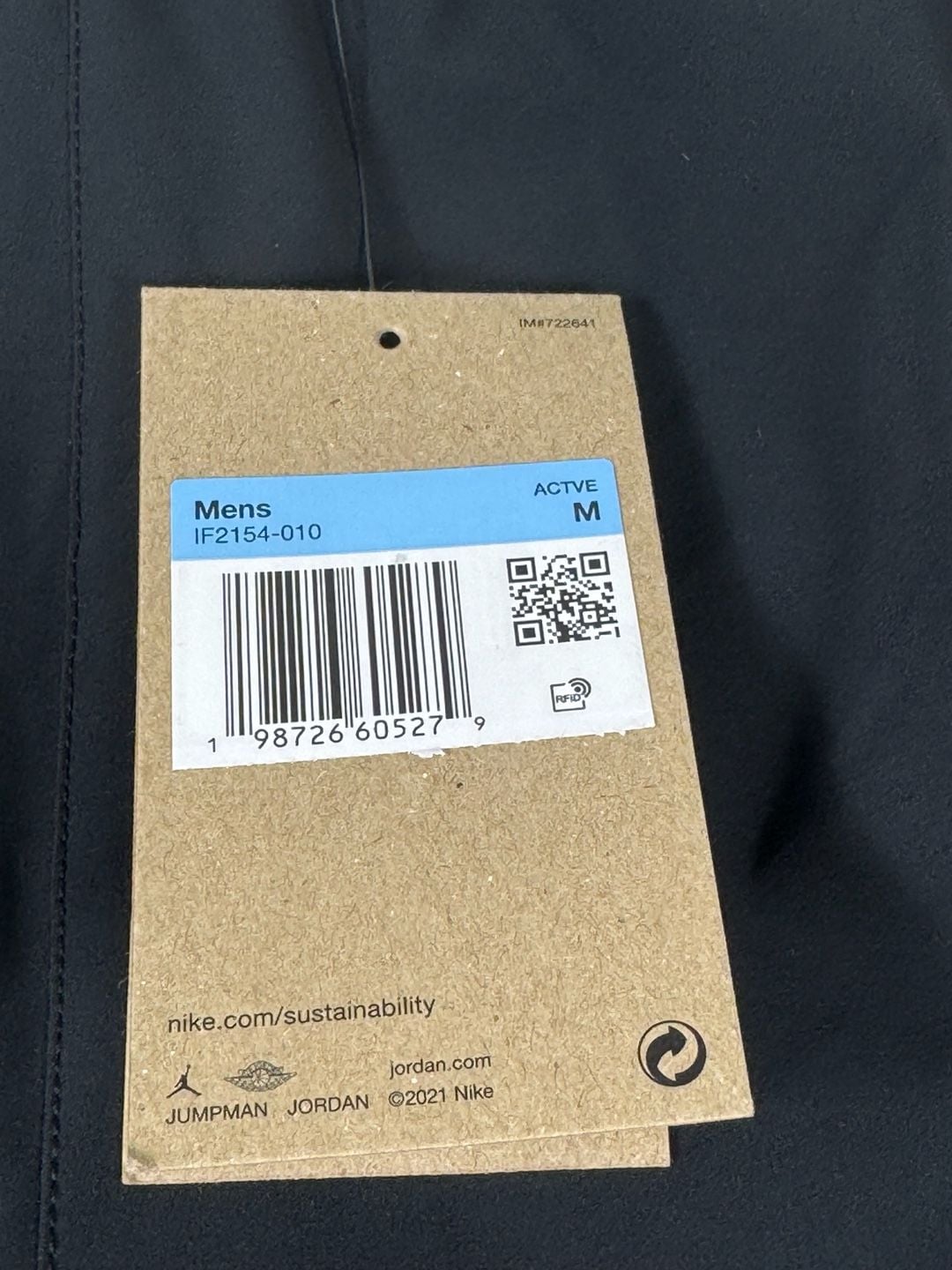 Jordan Men's Dri-FIT Woven Pants Black Size Medium 4