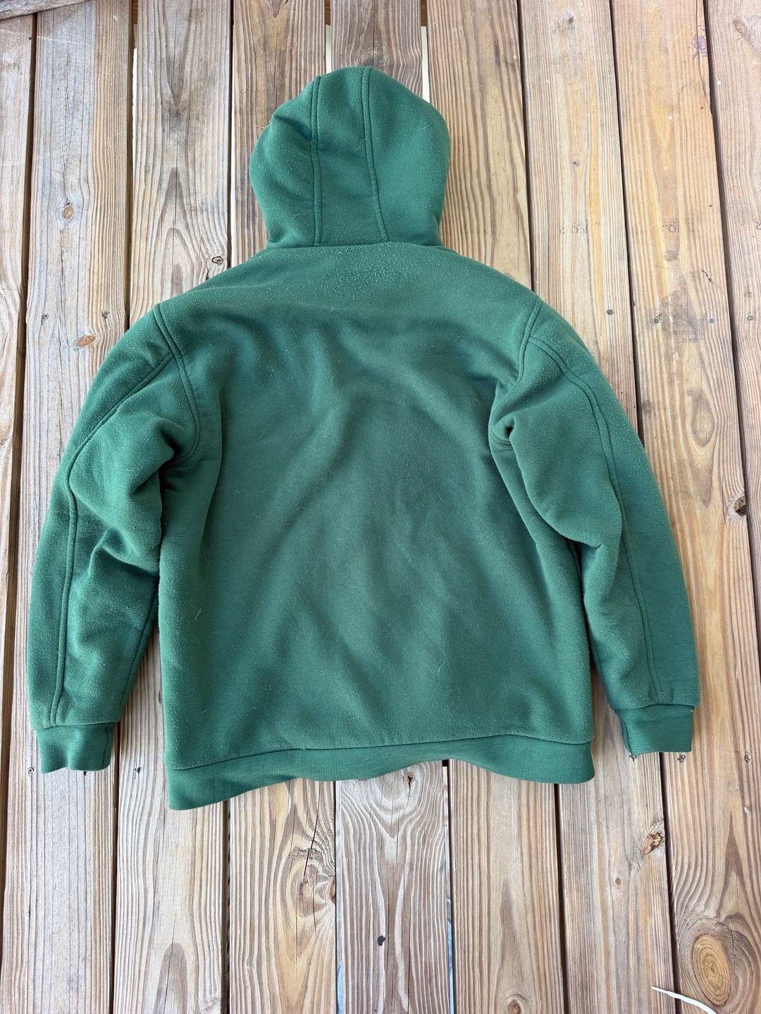 Duke Ultimate Sweatshirt Haband Exclusive Green Sherpa Lined Full Zip Hoodie 5