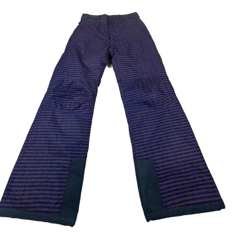 Arctix Kids Youth Geometric Blue Orange Snow Ski Snowboard Pants 2