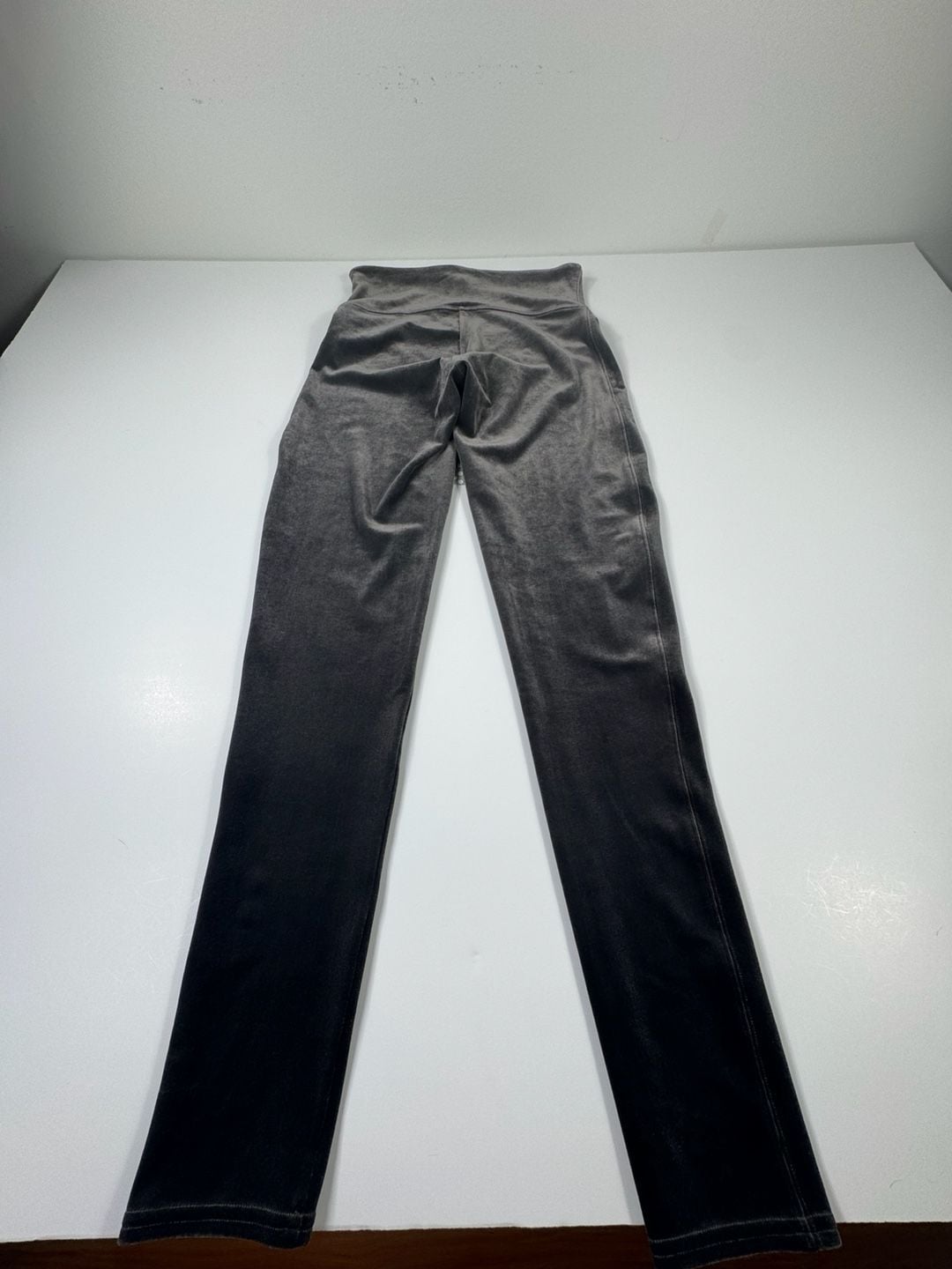 Spanx Velvet Leggings Gray Size L 9