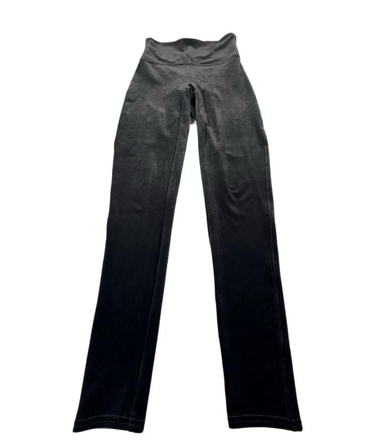 Spanx Velvet Leggings Gray Size L 2