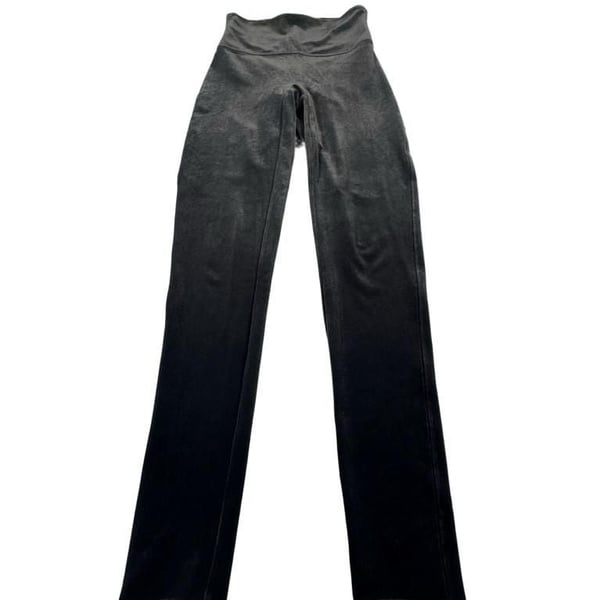 Spanx Velvet Leggings Gray Size L