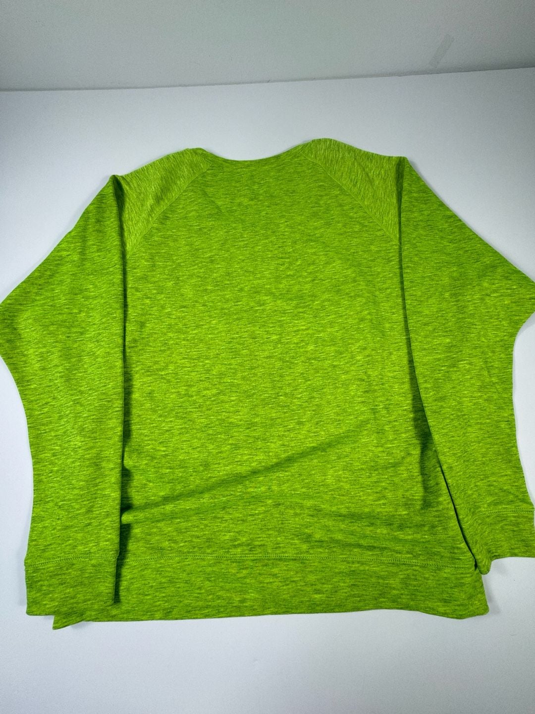 Nike Dri-FIT Epic Obsessed GRX Neon Green Scoop Neck Long Sleeve Sweatshirt Size XL 7