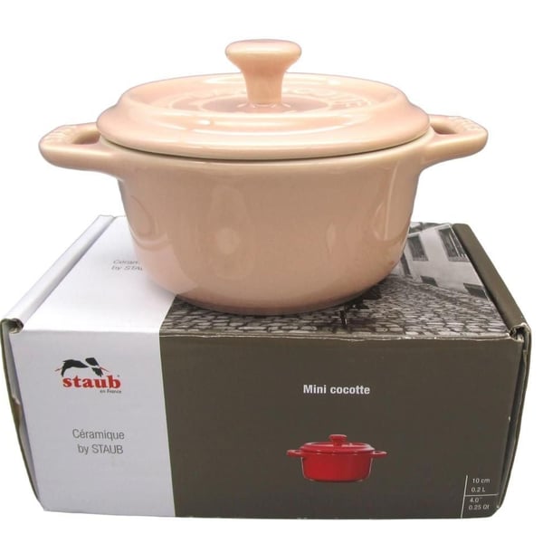 Staub Mini Round Cocotte 10cm Light Pink