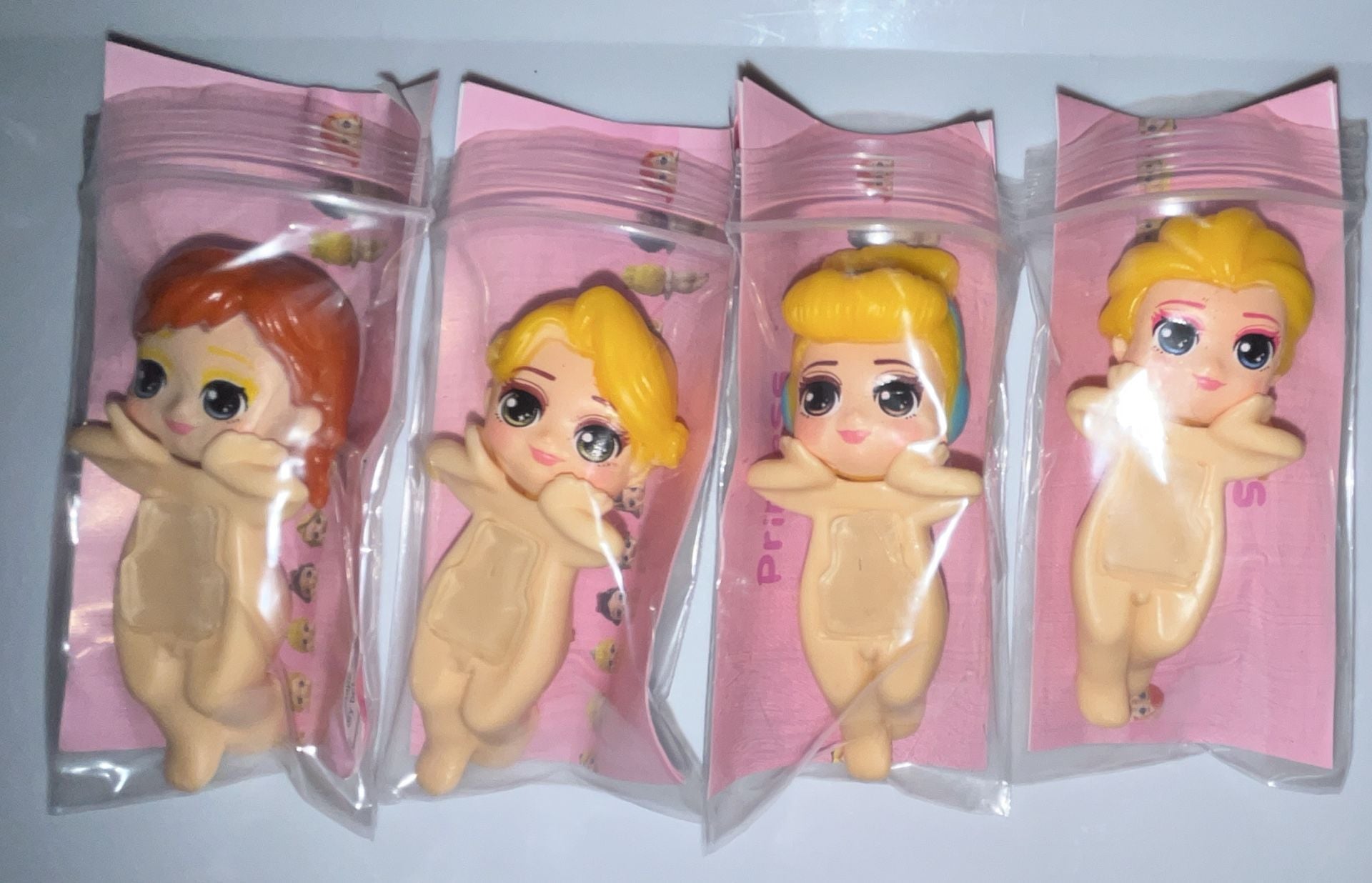 Sonny Angel Hippers Princess Series Mini Figure Blind Box Lot of 4 1