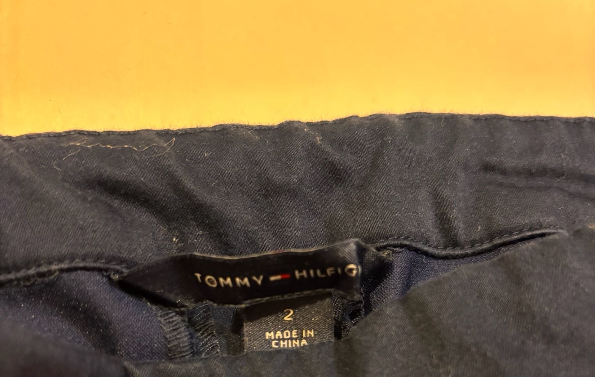 Tommy Hilfiger Womens Navy Blue Skinny Dress Pants Size 2 4