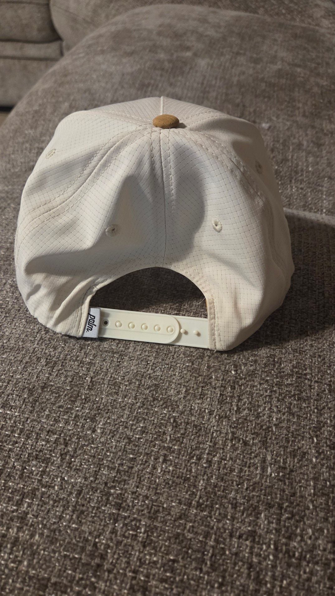 Palm Golf Icon Performance Snapback Golf Cap Khaki 3