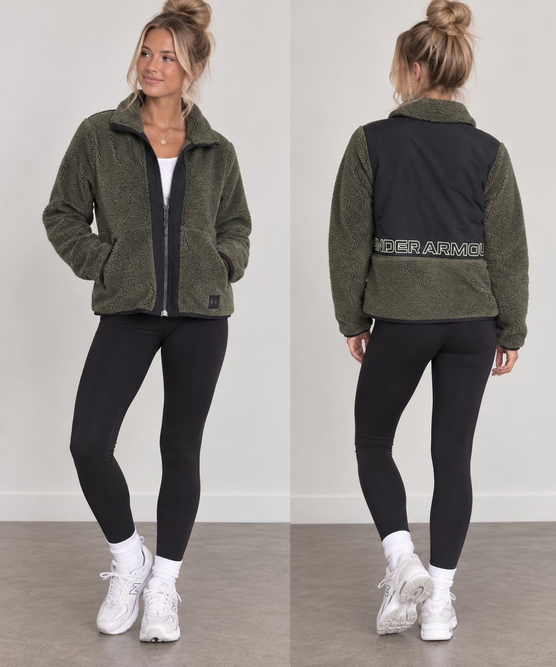 Under Armour Fleece Sherpa Full Zip Jacket
40 2