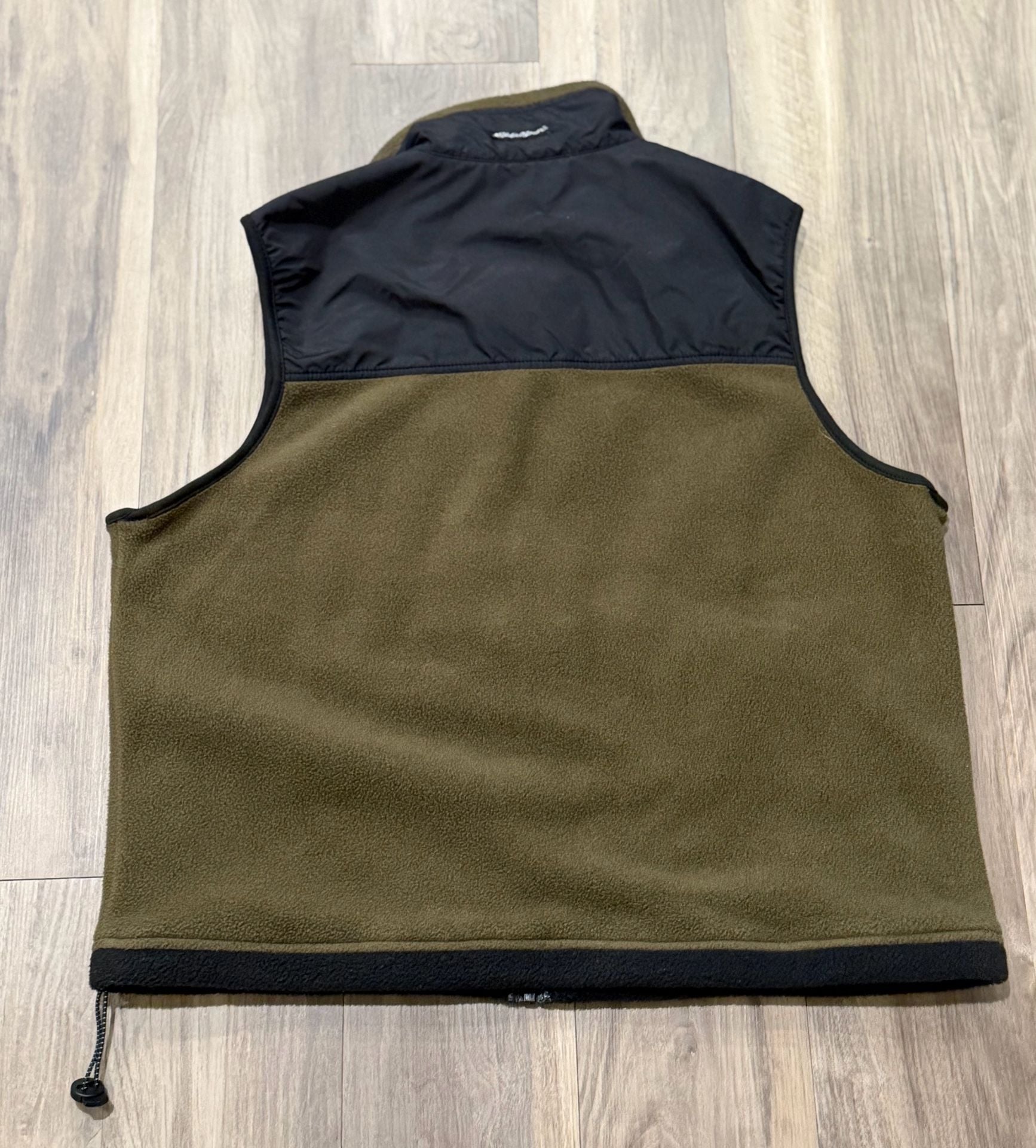 Vintage Eddie Bauer Vest Mens M Fleece Full Zip Outdoors USA ... 3