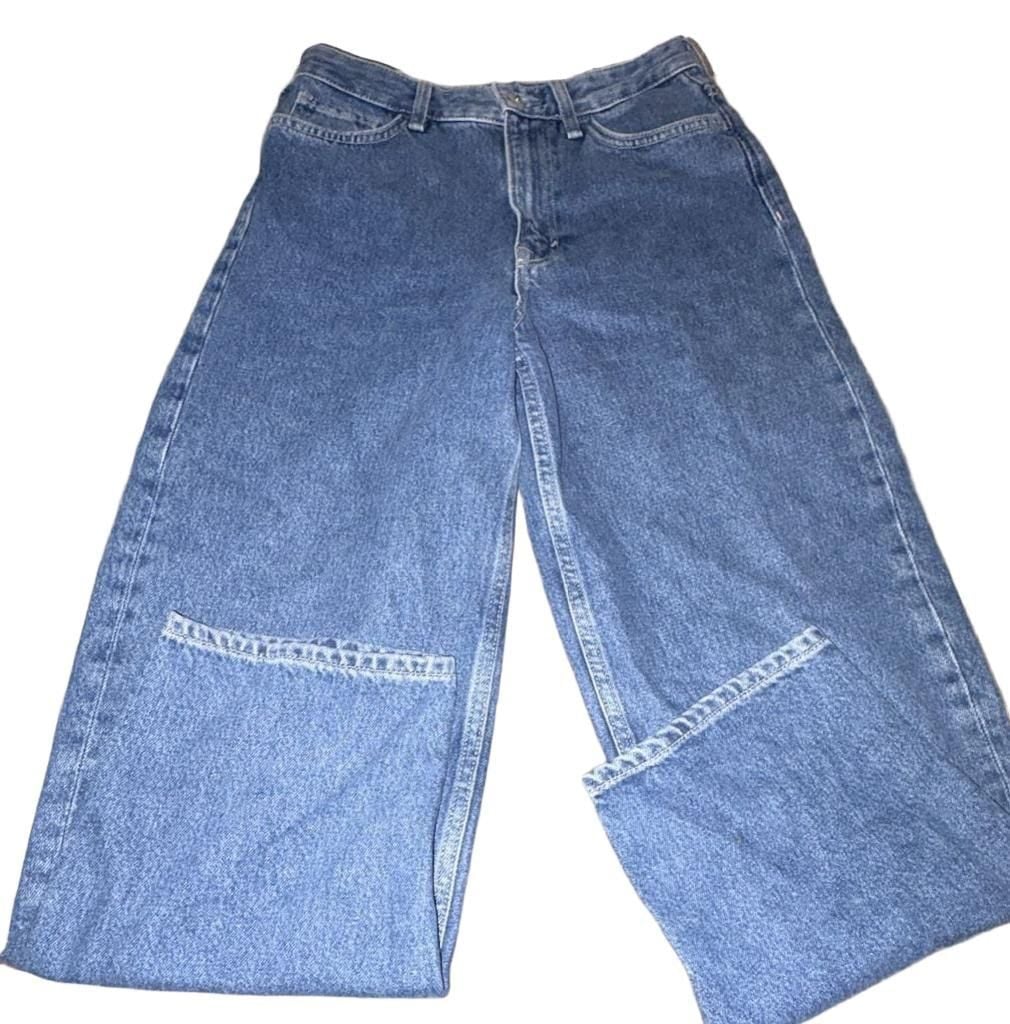 COS Tapered High Rise Ankle Length Jeans Size 25 2