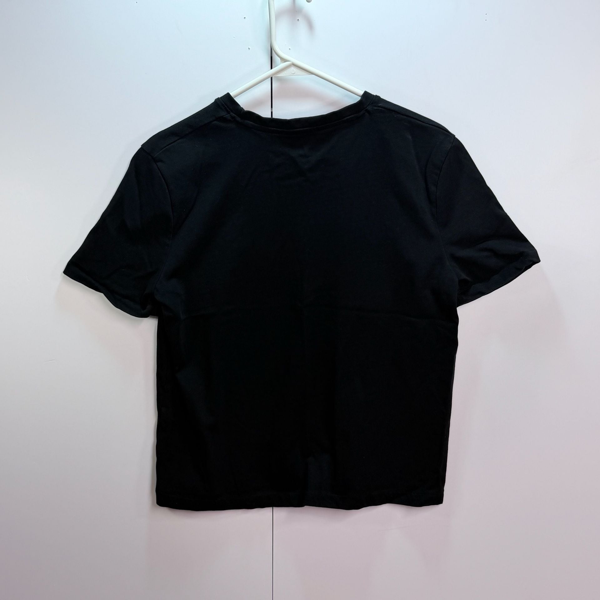 Zara Black Short Sleeve Crew Neck T-Shirt 3