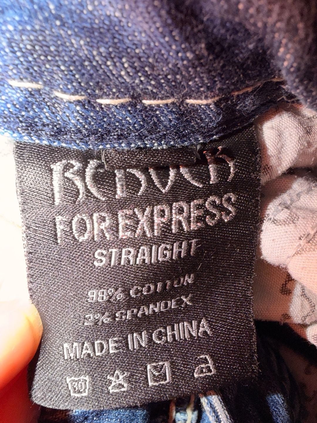 Limited Edition for Express Distressed Bootcut Jeans 8