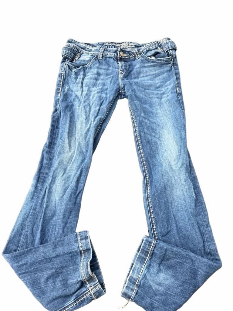 Limited Edition for Express Distressed Bootcut Jeans 2