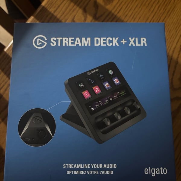 Elgato Stream Deck + XLR Audio Interface and Studio Controller
