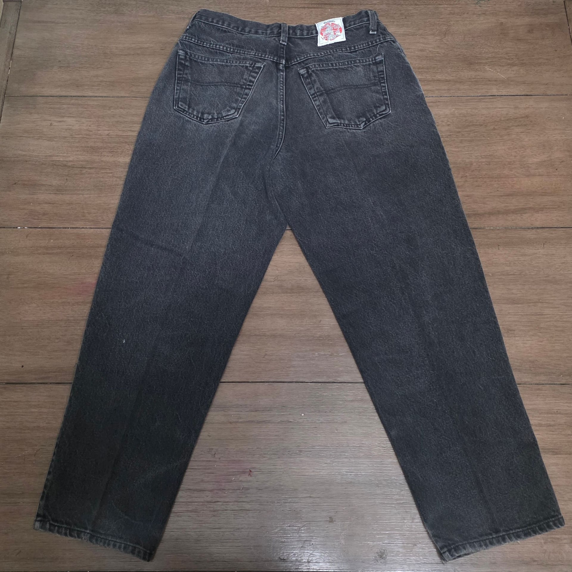 Vintage Code Bleu Vintage Black Denim Jeans 7