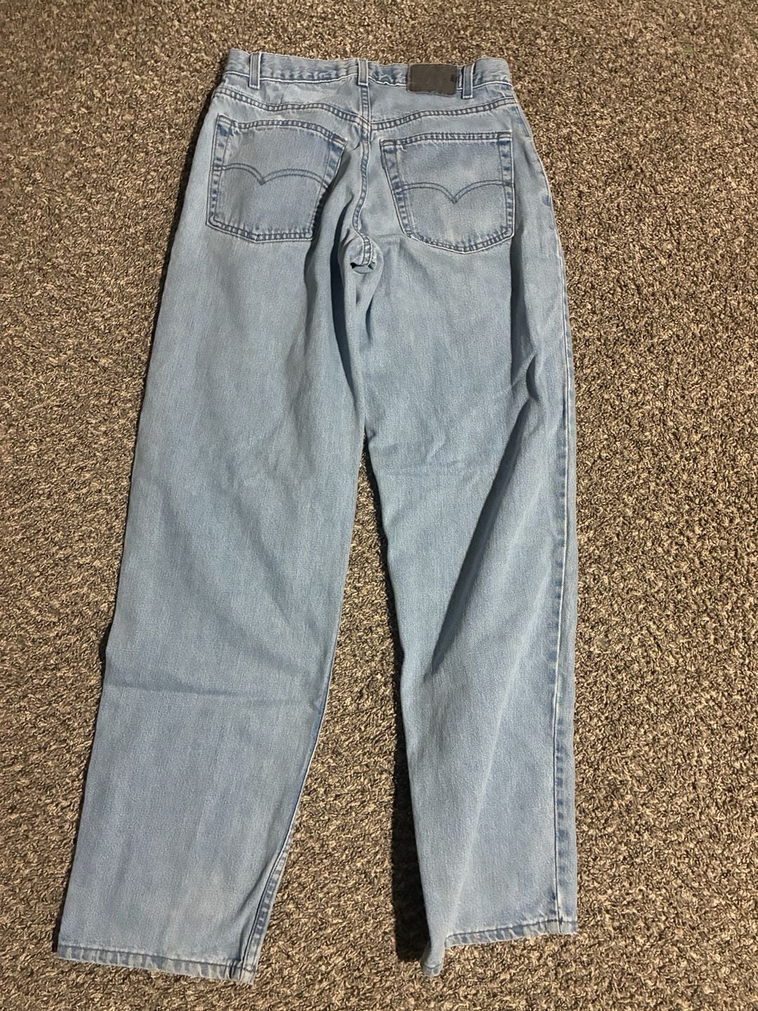 Vintage Levi's Baggy Light Wash Denim Jeans 3