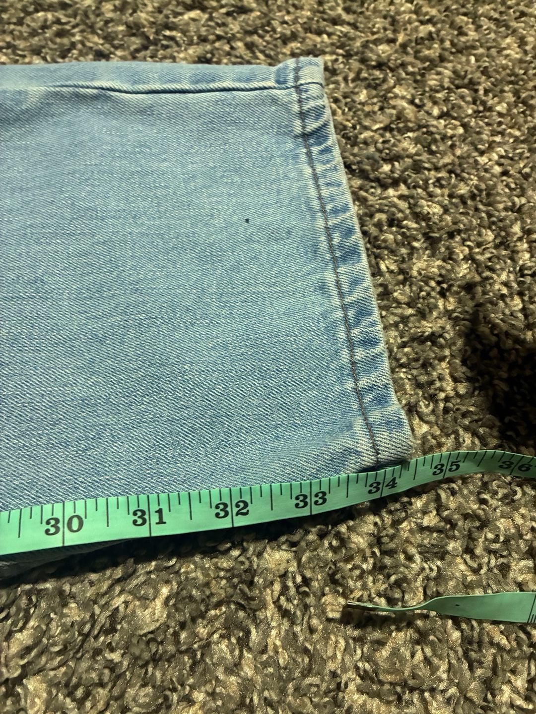 Vintage Levi's Baggy Light Wash Denim Jeans 7